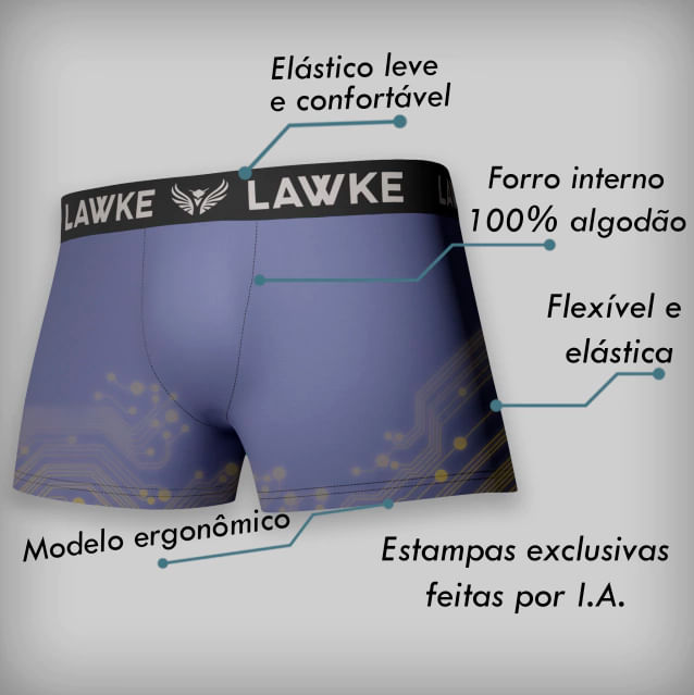 Cuecas sem Uso  Produto Masculino Authentic Apparel Nunca Usado